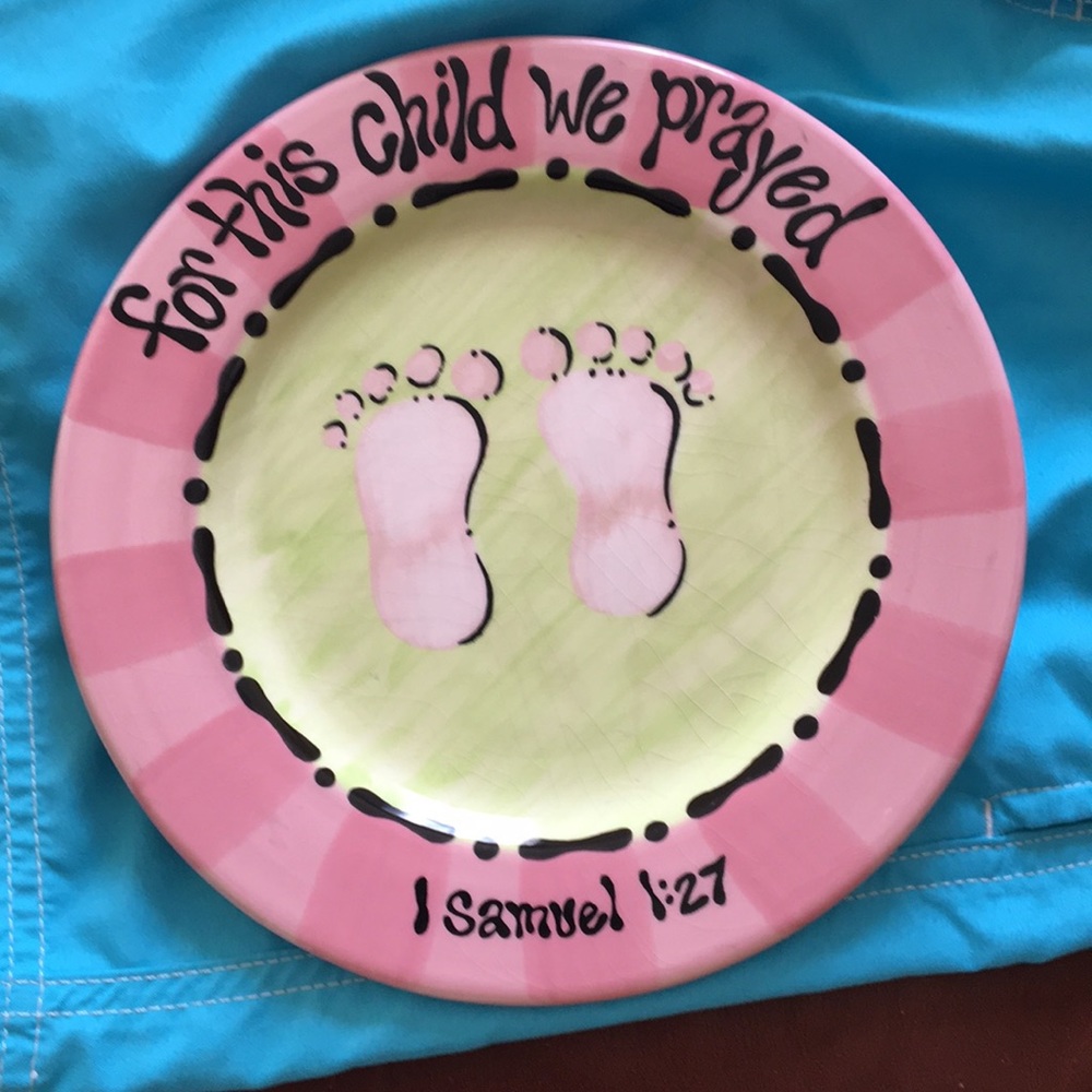 Baby 👣 Plate 👧🏼